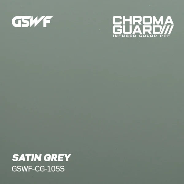 GSWF Chroma Guard Color PPF Satin Light Grey